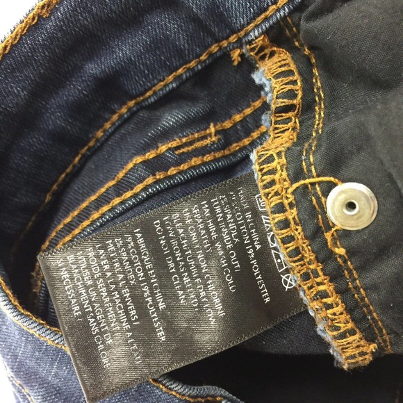 Urban Outfitters BDG Twig High Rise Skinny Leg Jeans 26/6 Blue Denim Stretch - Picture 4 of 7